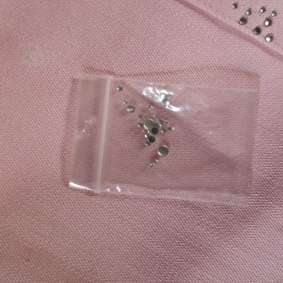 Quacker Factory Pink Jacket ✨️Bling✨️ Size Large NWOT - Picture 5 of 9